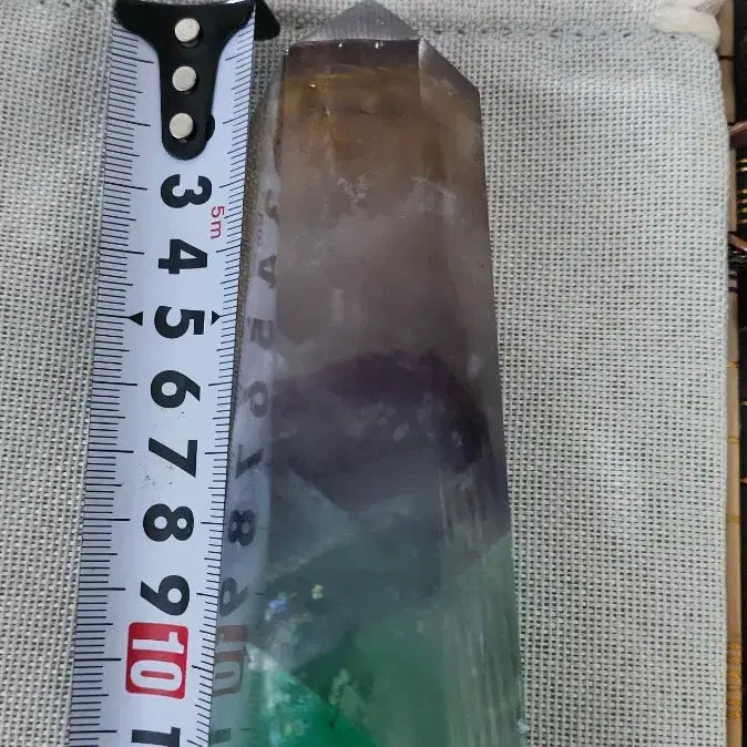 [BUNJANG] Natural Crystal Raw Stone Top Set / 천연 수정 원석 탑 세트 13cm9cm403g91g
