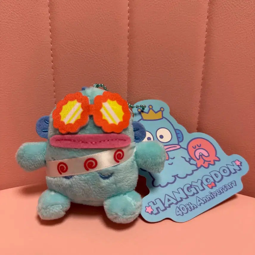 [BUNJANG] Hangyodon 40th Anniversary Mini Plush / 한교동 40주년 축하인형 미니 (새상품)