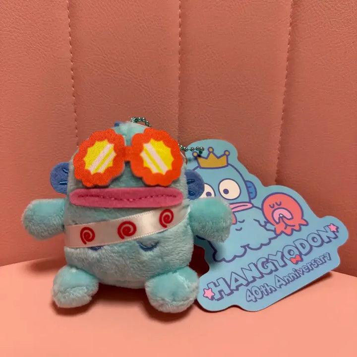 [BUNJANG] Hangyodon 40th Anniversary Mini Plush / 한교동 40주년 축하인형 미니 (새상품)