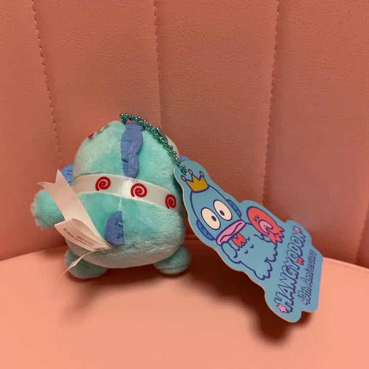 [BUNJANG] Hangyodon 40th Anniversary Mini Plush / 한교동 40주년 축하인형 미니 (새상품)