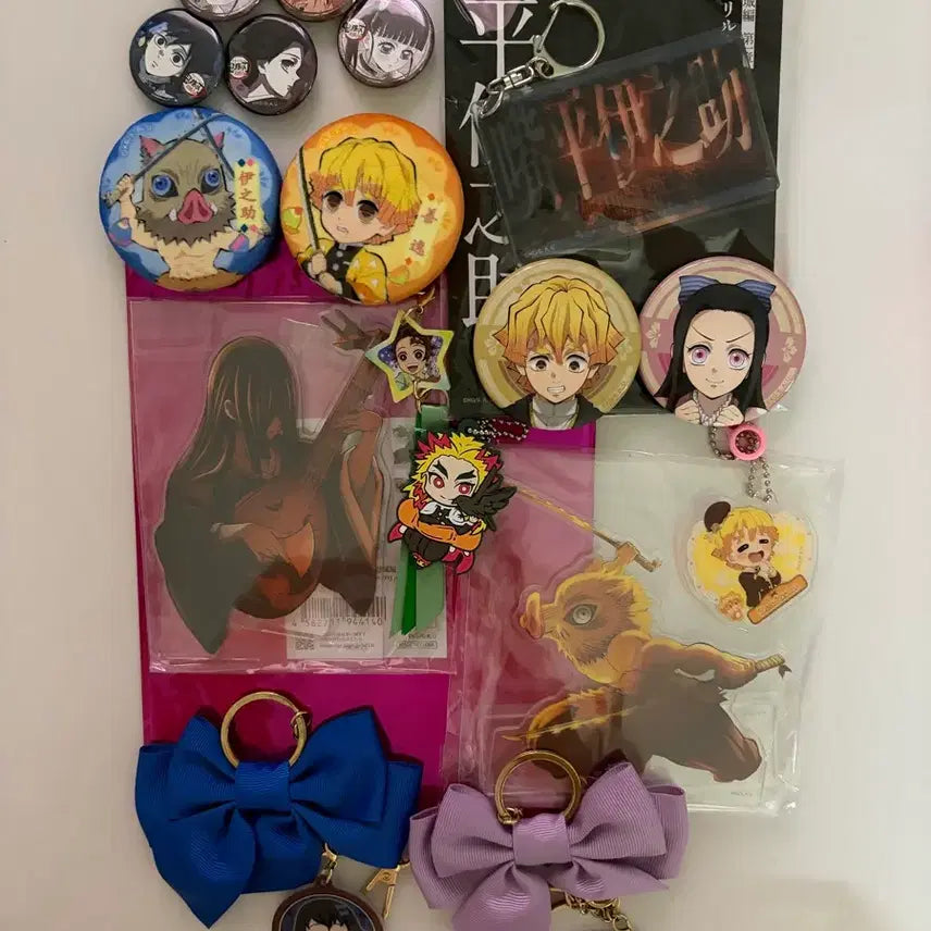 [BUNJANG] Demon Slayer: Kimetsu no Yaiba Merchandise Bundle Set / (처분목적) 귀칼 귀멸의 칼날 굿즈 일괄