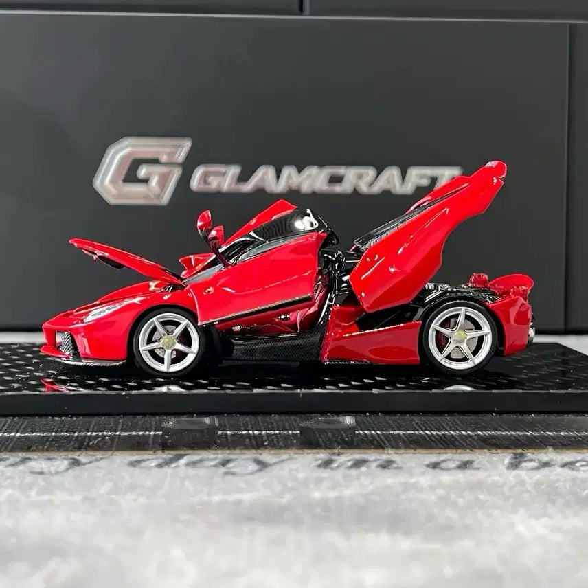[BUNJANG] Glamcraft 1:64 Ferrari LaFerrari Full Open Die-cast Model / 1:64 페라리 라페라리 풀오픈 다이캐스트