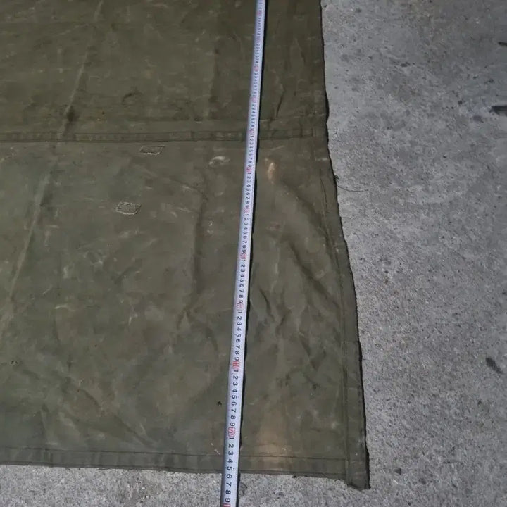 [BUNJANG] US Military Canvas Fabric Stencil Decor / 미군 캔버스천