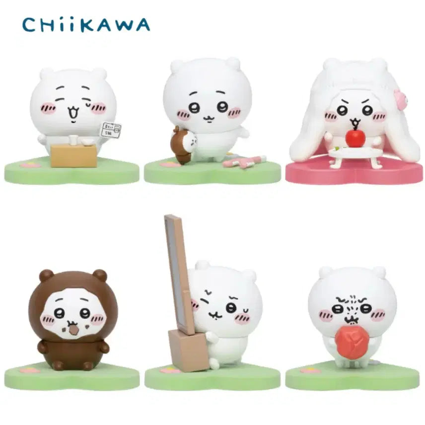 [BUNJANG] Chiikawa Darake Tsuki Sugoi Chiikawa &amp; Beetle Figure / 치이카와 다라케 투성이 피규어 -치이카와와 풍뎅이