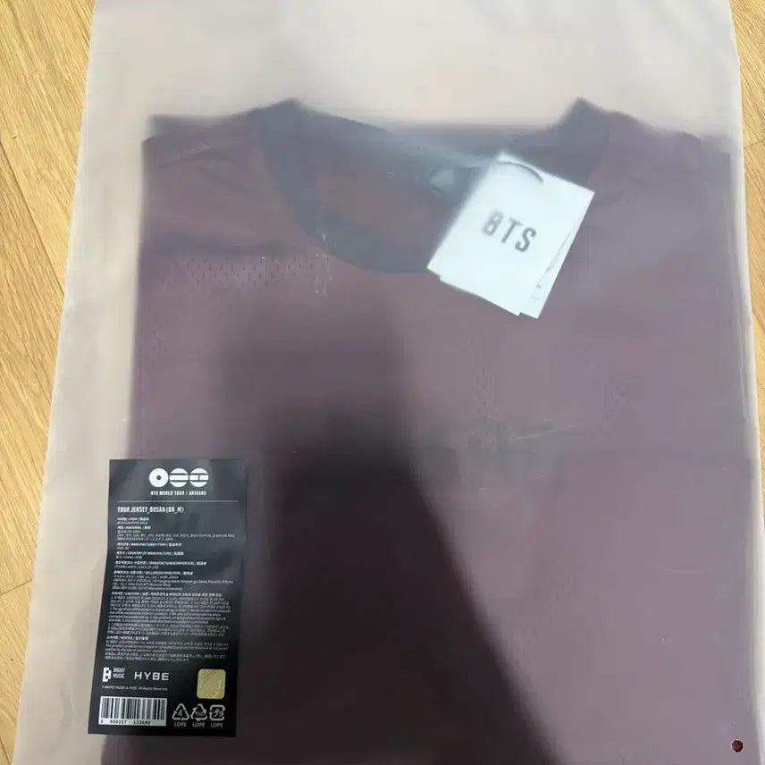 [BUNJANG] BTS Arirang Tour Jersey M / BTS  아리랑 저지 져지 M (Tour Jersey_Busan)
