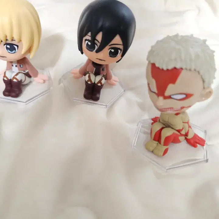 [BUNJANG] Attack on Titan Figure Set (5 Types) / (일괄)진격의거인 피규어 5종