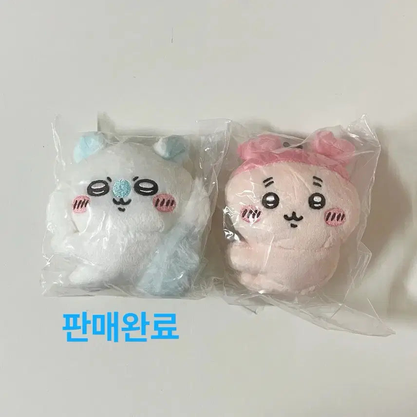 [BUNJANG] Chikawa Series 2 Plush Doll Set / [카니 앉은누이+집게 일괄] 치이카와 2탄 집게 가챠 먼작귀 누이구루미 앉은 봉제인형 우사기 랏코 쿠리만쥬 하치와레 시사