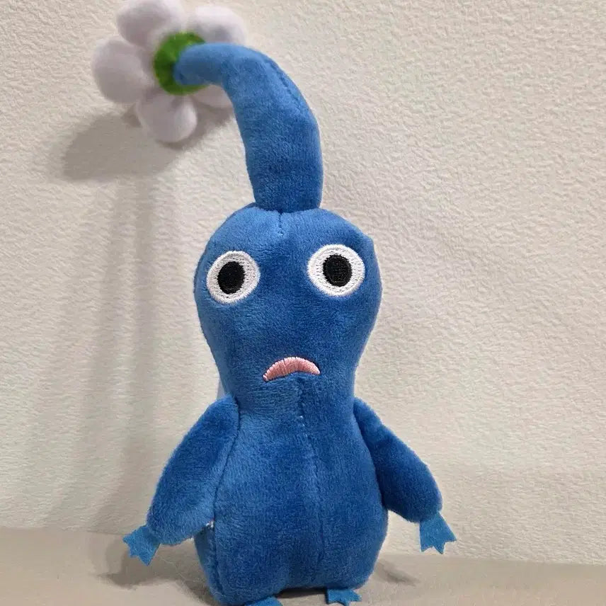 [BUNJANG] Pikmin Figurine Keychain (Blue) / 피크민 형태 인형 키링(파랑)