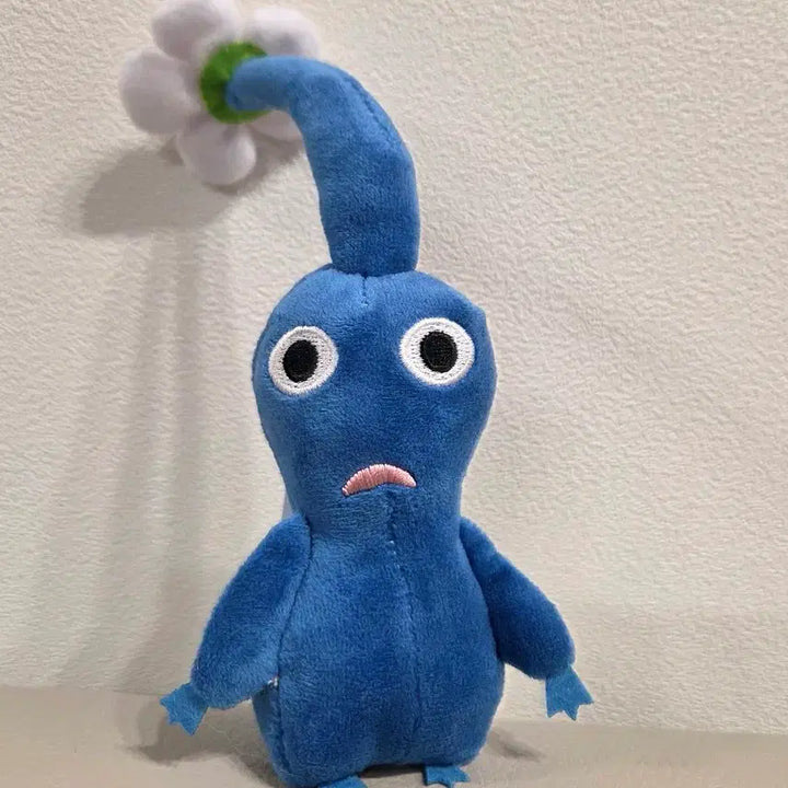 [BUNJANG] Pikmin Figurine Keychain (Blue) / 피크민 형태 인형 키링(파랑)