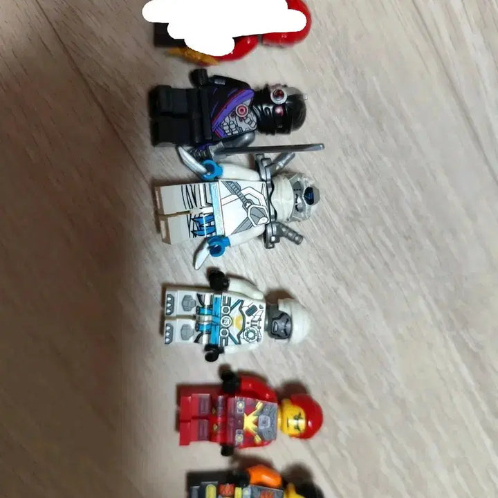 [BUNJANG] Compatible Lego Ninjago Minifigure 8-Piece Set / 호환 레고 닌자고 피규어 8종 세트