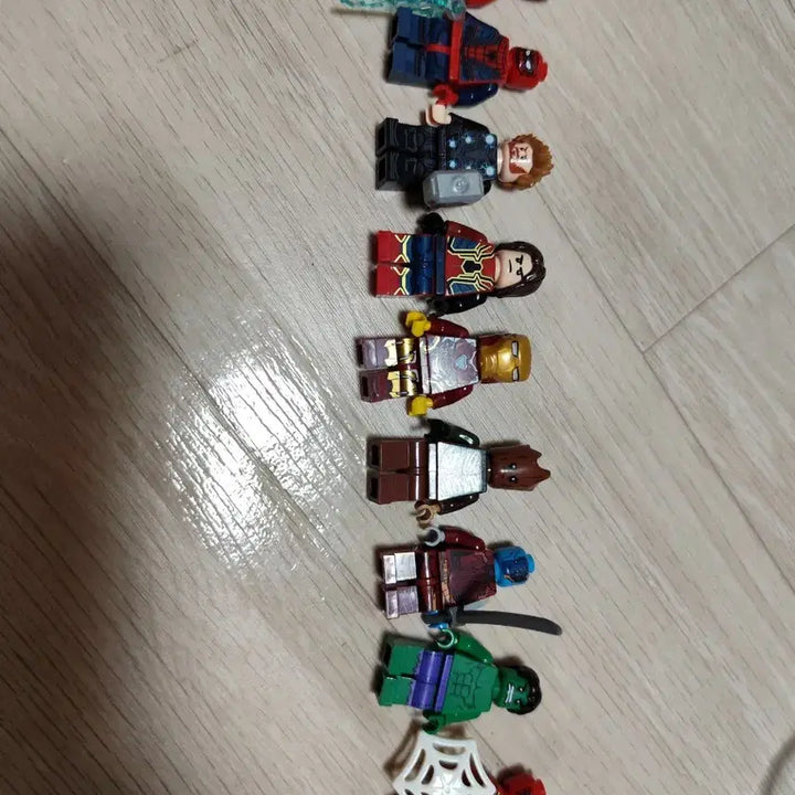 [BUNJANG] Compatible Lego Marvel Avengers 8 Figure Set / 호환레고 마블 어벤져스 피규어 종 세트