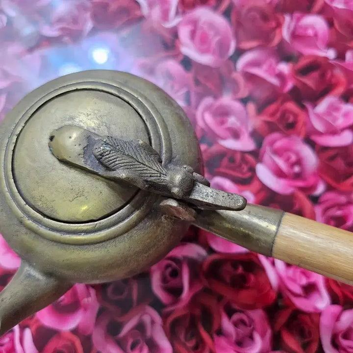 [BUNJANG] Vintage Brass Teapot Ornament / 귀한빈티지 놋 주전자 장식
