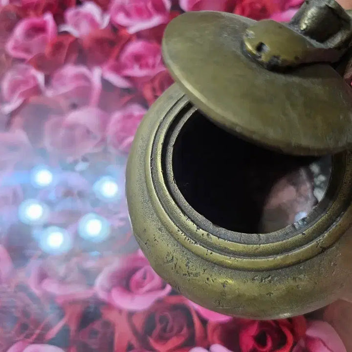 [BUNJANG] Vintage Brass Teapot Ornament / 귀한빈티지 놋 주전자 장식