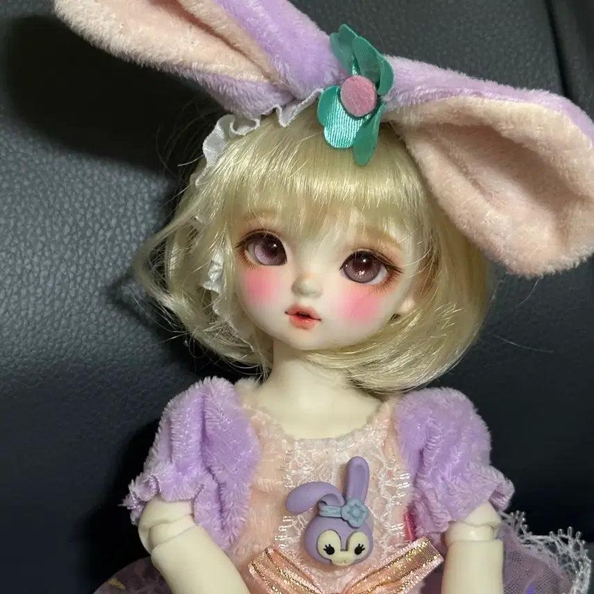 [BUNJANG] Chicabi Bebe Milk Purple Doll / 치카비 베베 밀크 보라