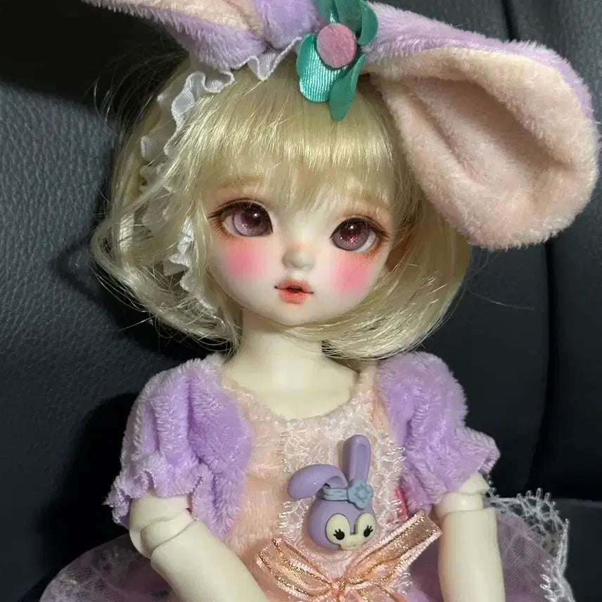 [BUNJANG] Chicabi Bebe Milk Purple Doll / 치카비 베베 밀크 보라