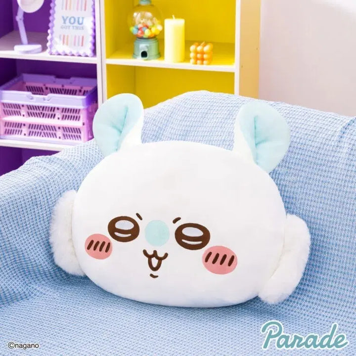 [BUNJANG] Chiikawa Momonga Large Mochi Face Cushion / 먼작귀 치이카와 시리즈 모몽가 대형 모찌 얼굴 쿠션