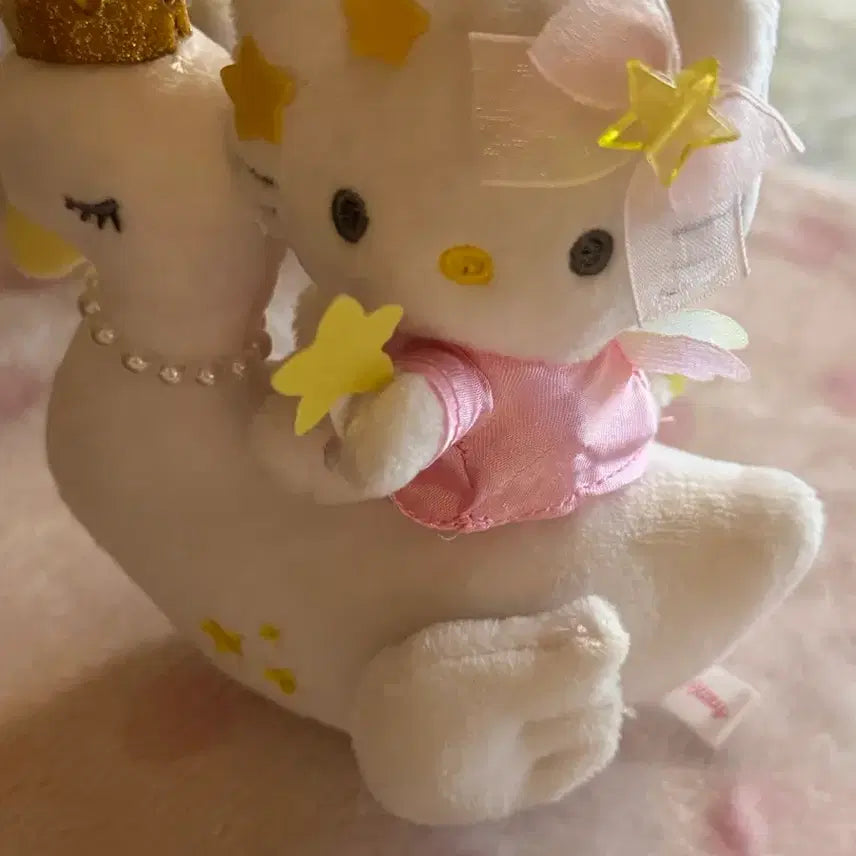 [BUNJANG] Sanrio Hello Kitty Unicorn Swan Plush Keychain Bundle / (산리오) 헬로키티 유니콘, 백조 인형 키링 일괄