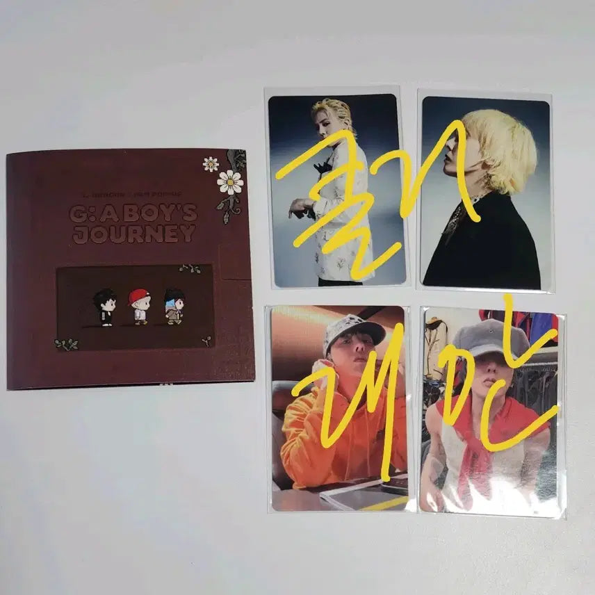 [BUNJANG] BIGBANG G-Dragon Exhibition Photocard Bundle Set / 빅뱅 전시회 포카 지드래곤 fam팝업 포토카드 지디