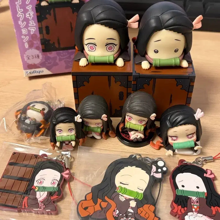 [BUNJANG] Demon Slayer Nezuko Goods Bundle Set / 귀멸의칼날 네즈코 굿즈 일괄 판매