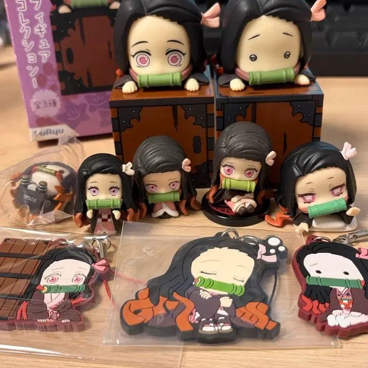 [BUNJANG] Demon Slayer Nezuko Goods Bundle Set / 귀멸의칼날 네즈코 굿즈 일괄 판매