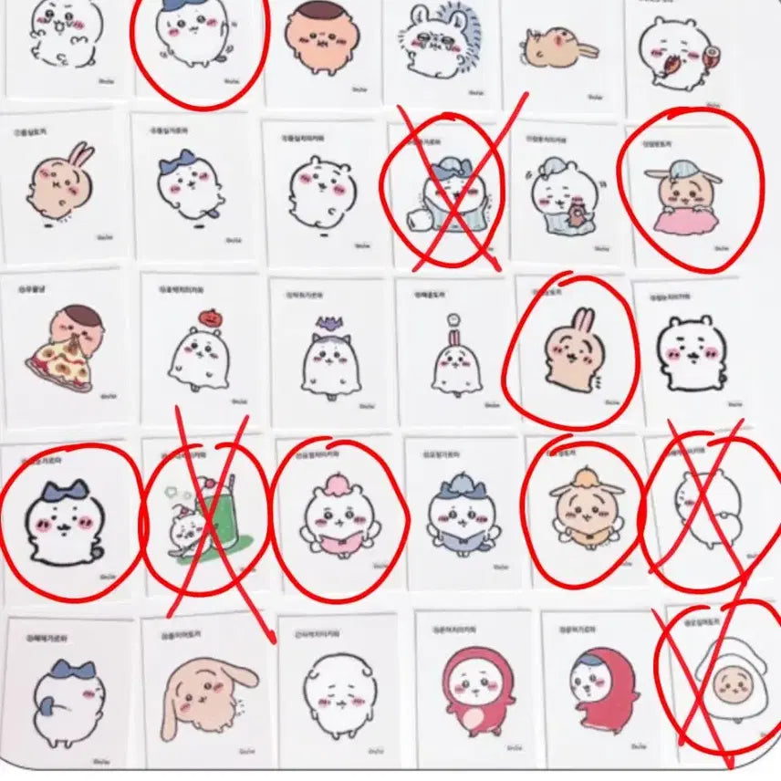 [BUNJANG] Something Fierce Secret Retro Removable Sticker Sheet / [먼작귀] 시크릿 레트로 리무버블 스티커,띠부실 교환/판매  (1,2,3탄 다 잇어용)