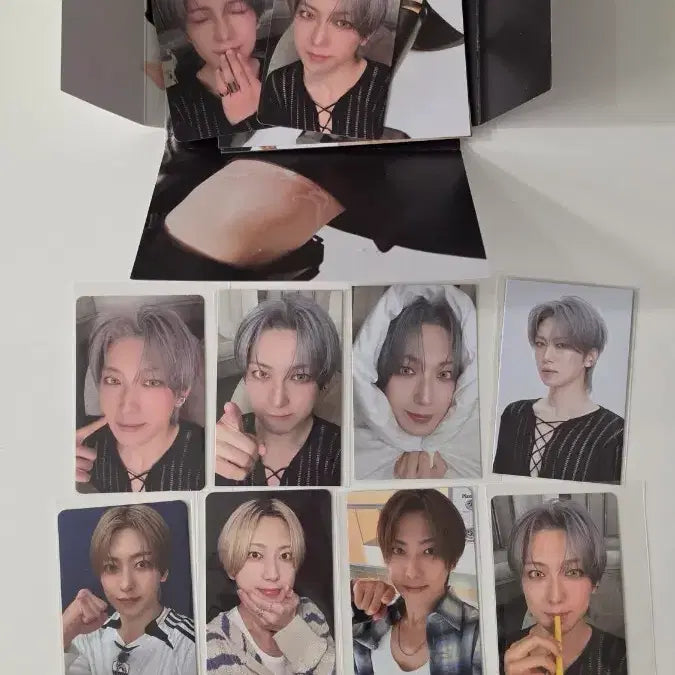 [BUNJANG] &amp;TEAM Fuma Solo Version + Lucky Draw POB Photocard Bundle Set / 앤팀 마크온미 후마 솔로반 + 특전 럭드 포카 등