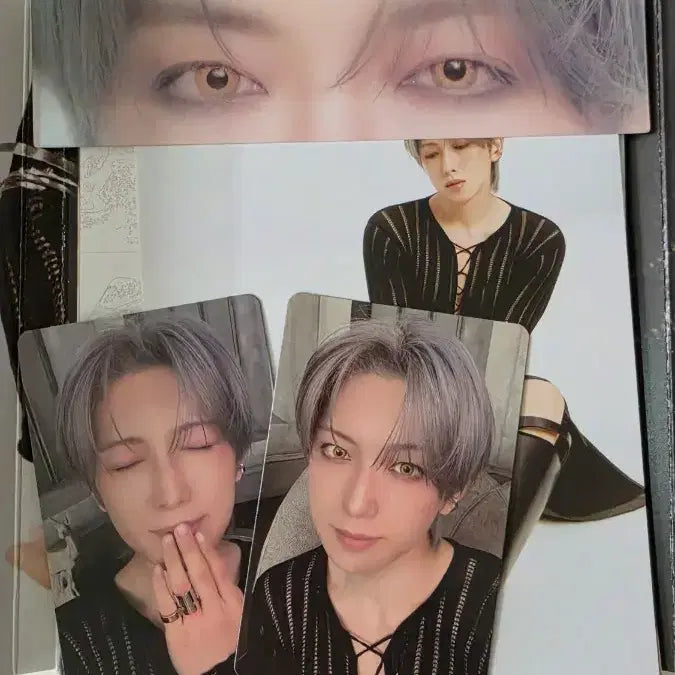 [BUNJANG] &amp;TEAM Fuma Solo Version + Lucky Draw POB Photocard Bundle Set / 앤팀 마크온미 후마 솔로반 + 특전 럭드 포카 등