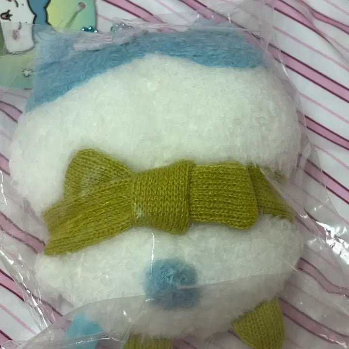 [BUNJANG] Chiikawa Hachiware Winter Scarf Mascot Doll Keychain / 치이카와 하치와레 겨울 목도리 마스코트 인형 키링