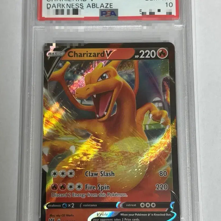 [BUNJANG] Charizard V PSA 10 North American Edition / 리자몽 v psa 10 북미판