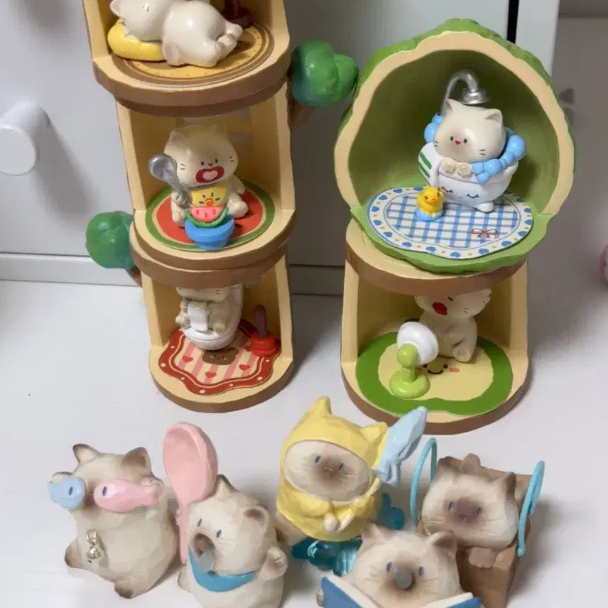 [BUNJANG] Cat Pai Figure Set / 고양이 Pai 피규어 세트