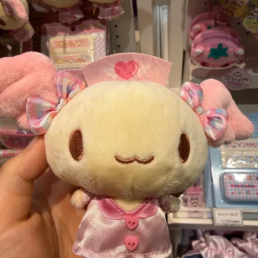 [BUNJANG] Spinns Cinnamoroll Angels Azuki Mocha Plush / 스핀스 시나모롤엔젤스 아즈키 모카