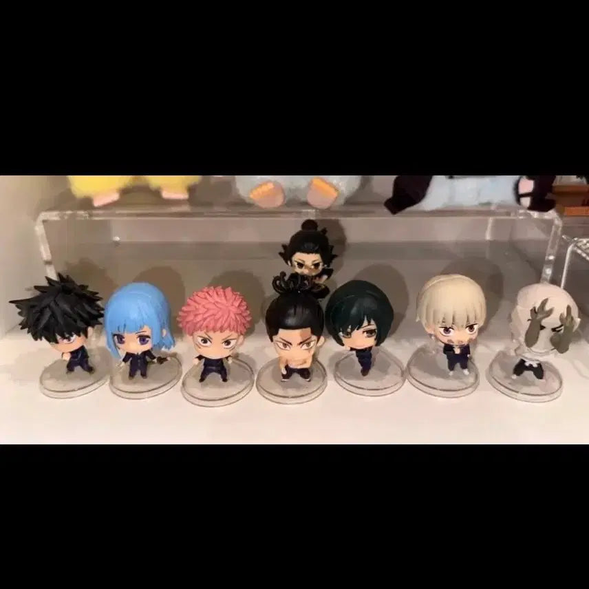 [BUNJANG] Jujutsu Kaisen Capsule Figure Gacha Set (8 Types) / 주술회전 캡슐 피규어 가챠 8종 세트.