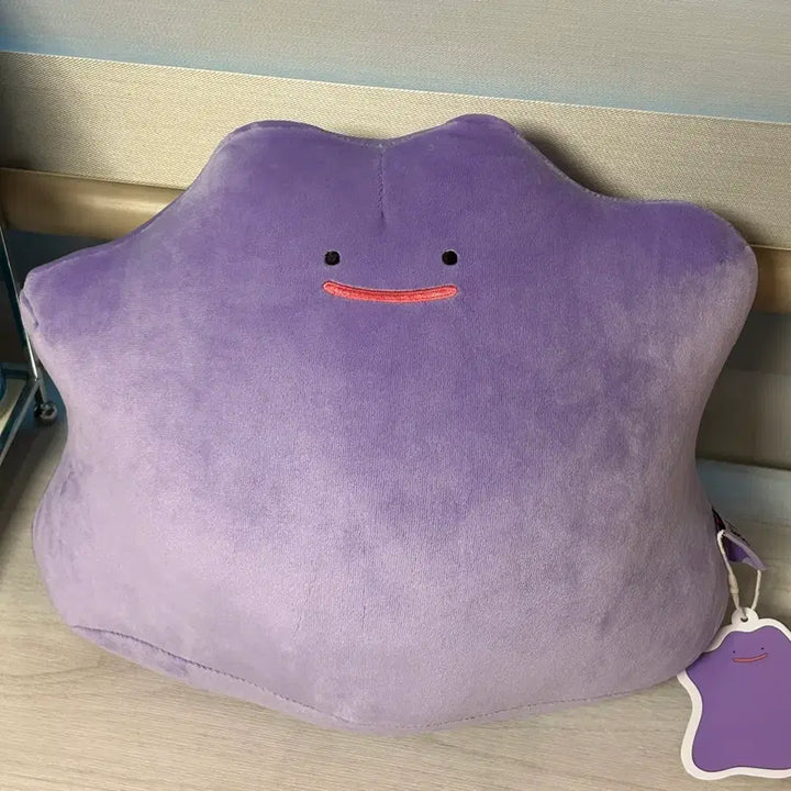 [BUNJANG] Pokemon Ditto Medium Plush 30cm / (정품/새상품) 포켓몬스터 메타몽 중형 인형 30cm