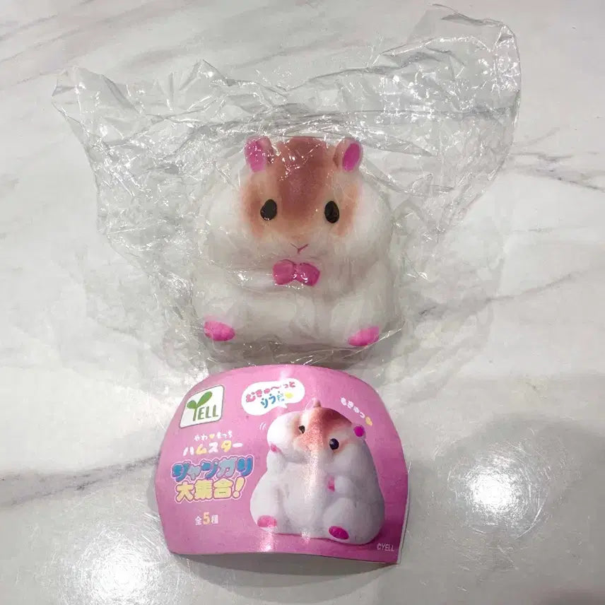 [BUNJANG] Squishy Hamster Figure Gacha / 말랑이 햄스터 피규어 가챠.