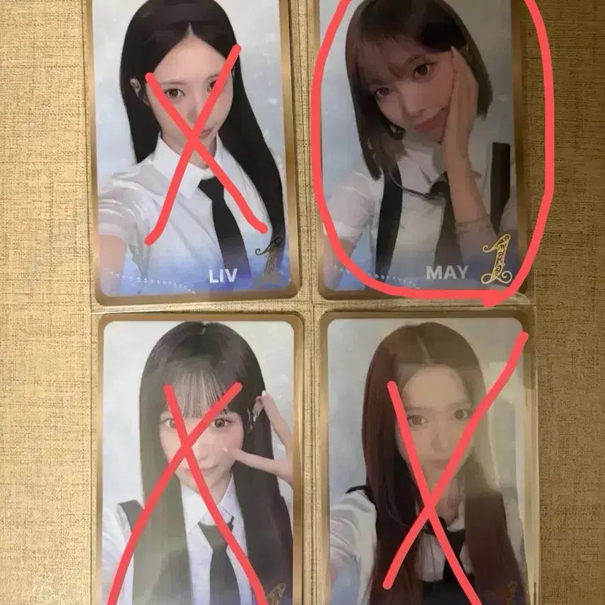[BUNJANG] Ressene Higher May Photocards Store Version / 리센느 하이어 포토카드 메이 (스토어 버전)