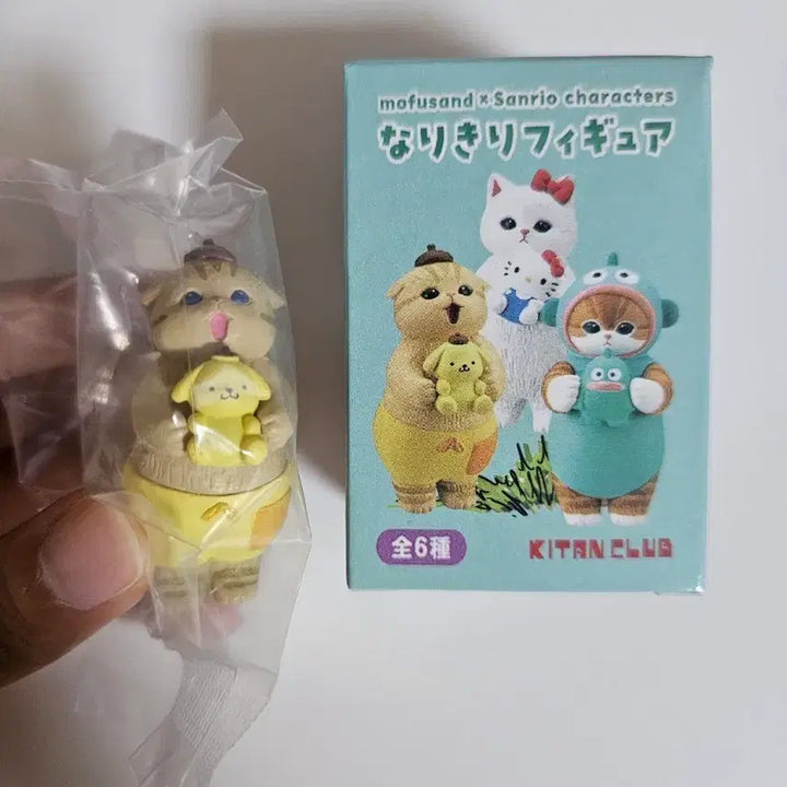 [BUNJANG] Mofusand x Sanrio Pompompurin Figure / 모프샌드 x 산리오 캐릭터 피규어 폼폼푸린