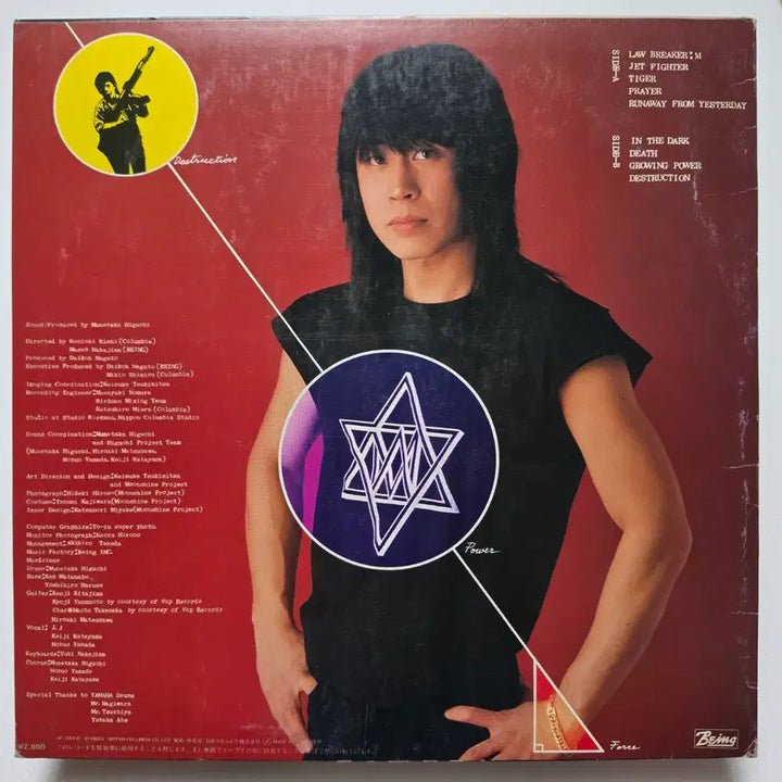 [BUNJANG] Munetaka Higuchi - Destruction (1983 Japanese LP) / (일본/LP) 히구치 무네타카 Munetaka Higuchi - Destruction