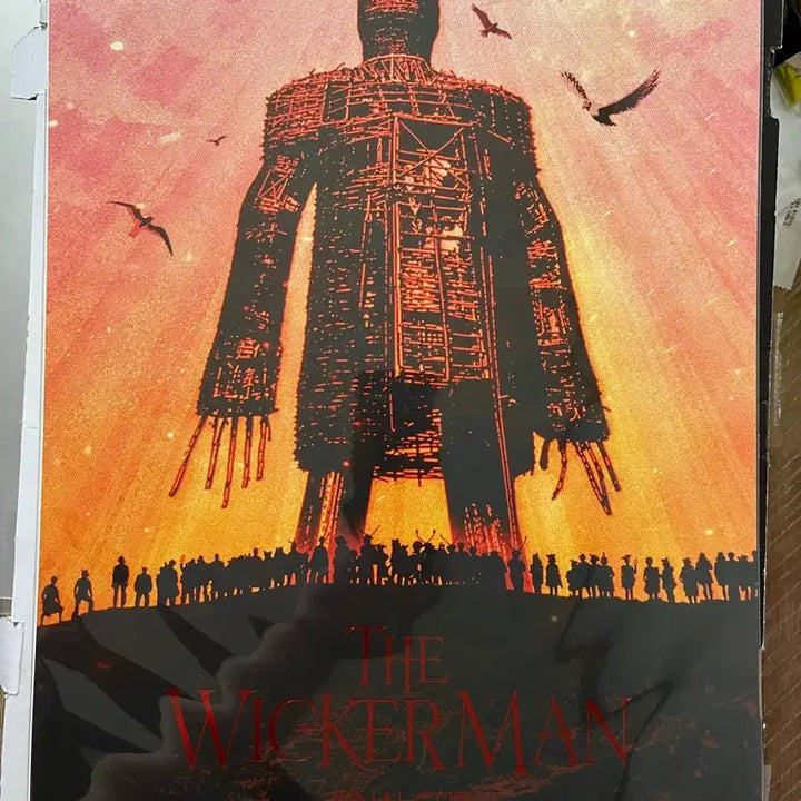 [BUNJANG] Wicker Man Final Cut Art Poster Set (A3) / 위커맨 파이널컷 아트포스터 2종