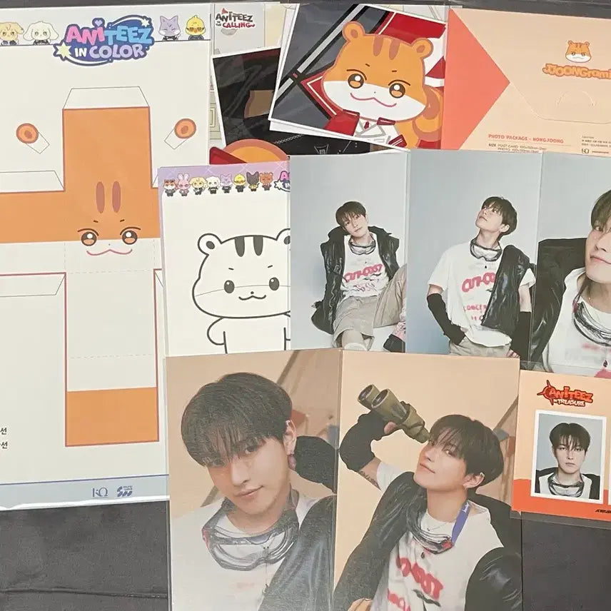 [BUNJANG] ATEEZ Hongjoong Bundle Set - Aniteez Special Photocard Set / 일괄)에이티즈 홍중 포토세트 쭝라미 애니티즈 특전