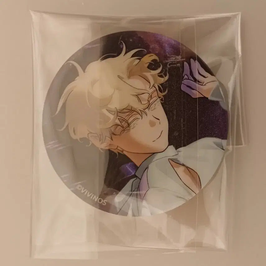 [BUNJANG] A-Stage Alien Stage Luca Animate Collab Can Badge / 에이스테 에일리언 스테이지 루카 애니메이트 그라떼 콜라보 캔뱃지 처분