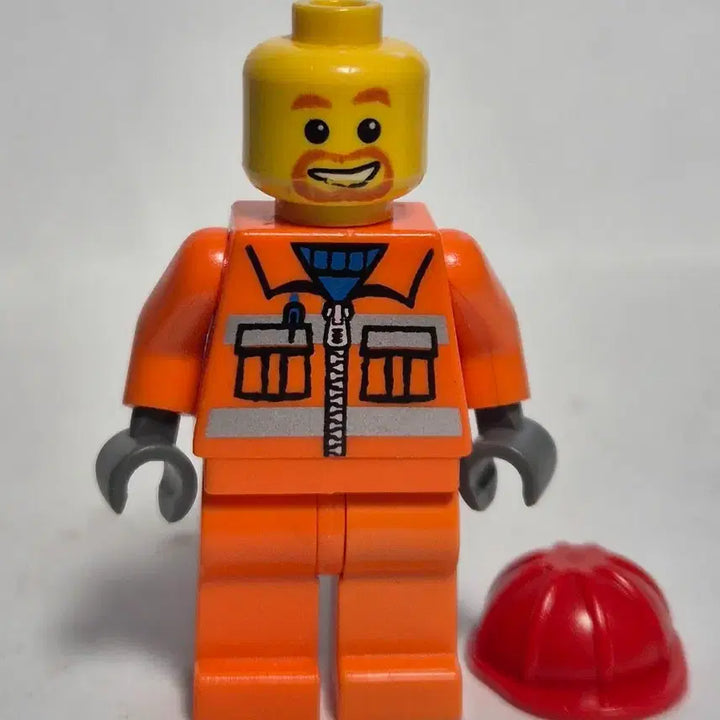 [BUNJANG] LEGO City Construction Worker Minifigure / 레고 시티 공사 인부 미니피겨