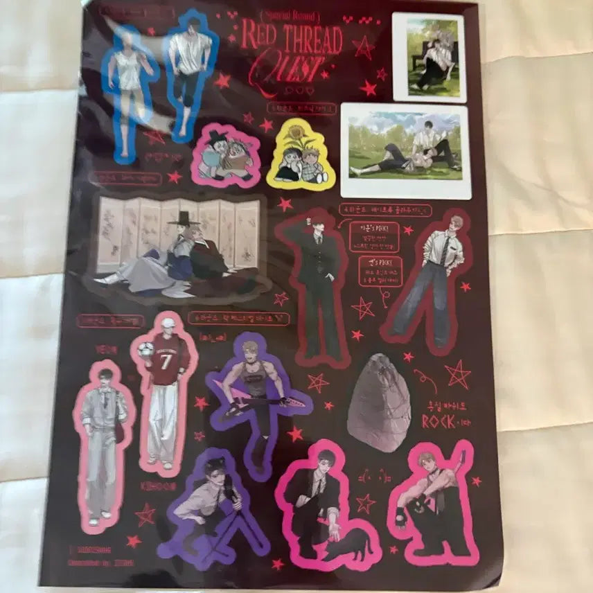 [BUNJANG] Hongsil Quest Special Sticker Set / 홍실퀘스트 특전 스티커세트
