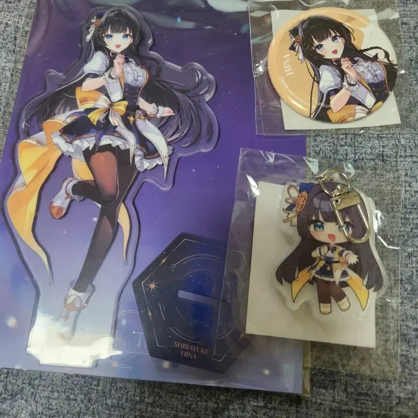 [BUNJANG] Stellive Shirayuki Hina Concert Goods Bundle Set / 스텔라이브 시라유키 히나 콘서트 굿즈 일괄 판매