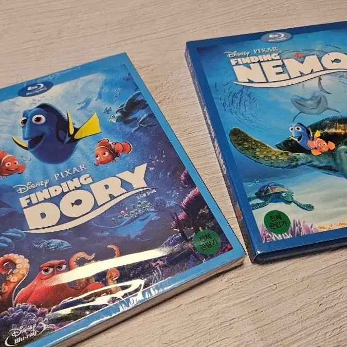 [BUNJANG] Finding Nemo + Finding Dory Blu-ray Set (Sealed) / 블루레이 니모를 찾아서+도리를 찾아서_미개봉 판매