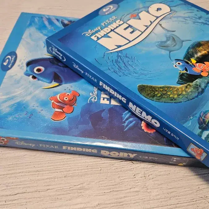 [BUNJANG] Finding Nemo + Finding Dory Blu-ray Set (Sealed) / 블루레이 니모를 찾아서+도리를 찾아서_미개봉 판매