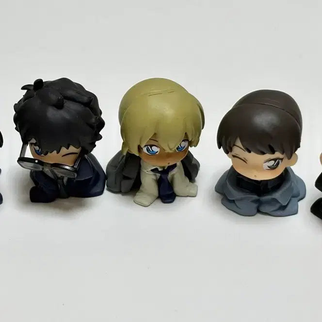 [BUNJANG] Detective Conan Police Squad Chijimase Figure Set / 코난 경찰동기조 치지마세