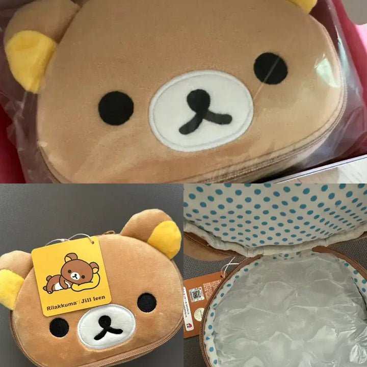 [BUNJANG] Jillleen Rilakkuma Collaboration Makeup Pouch (Sealed) / (미개봉 새상품) 정품 리락쿠마 콜라보 메이크업 파우치