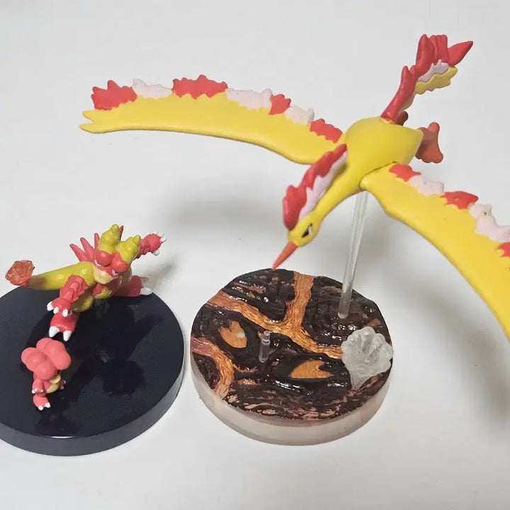 [BUNJANG] Pokemon Scale World Magma Magby Fire Figure Set / 네고O,희귀 단종 정품)포켓몬스터 입체도감 1:40 피규어 마그마,마그비+전설 포켓몬 파이어