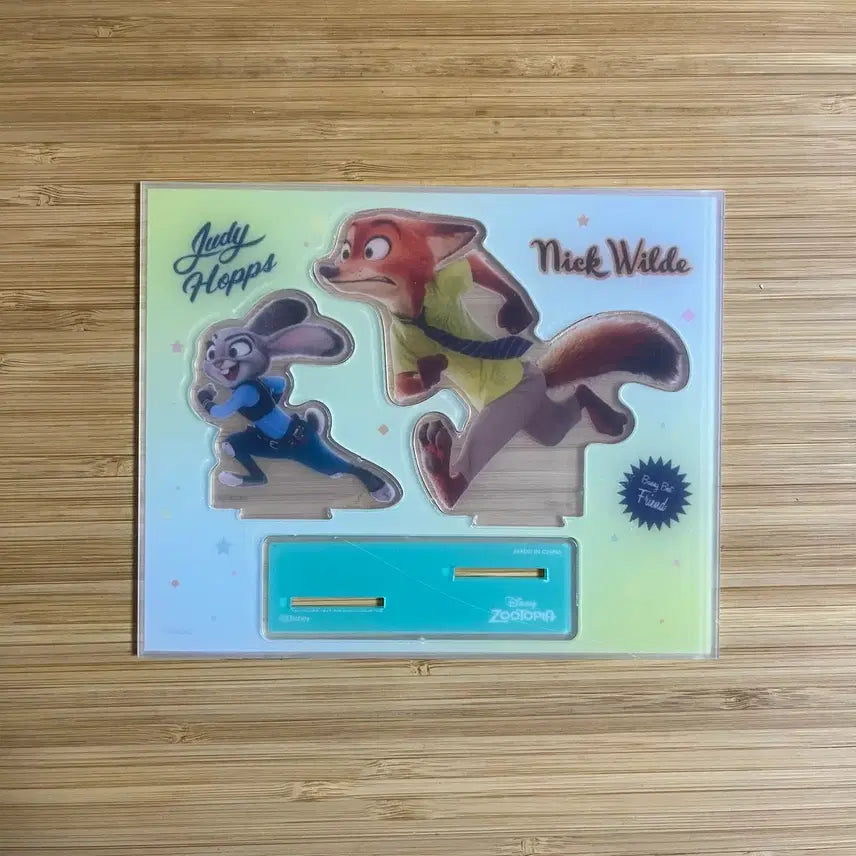 [BUNJANG] Zootopia Nick Wilde &amp; Judy Hopps Acrylic Standee / 주토피아 닉 주디 아크릴스탠드