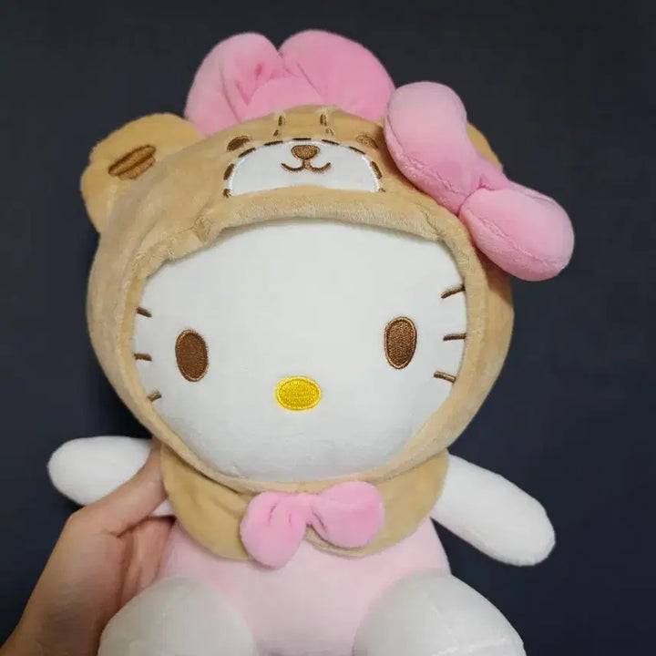 [BUNJANG] Sanrio Hello Kitty Teddy Bear Plush / 산리오 헬로키티 곰돌이 인형